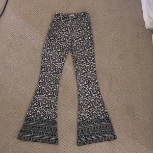 boho chic stretchy pants